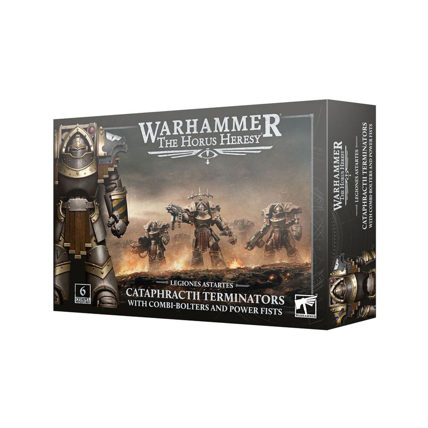 Cataphractii Terminators with Combi-bolters and Power Fists