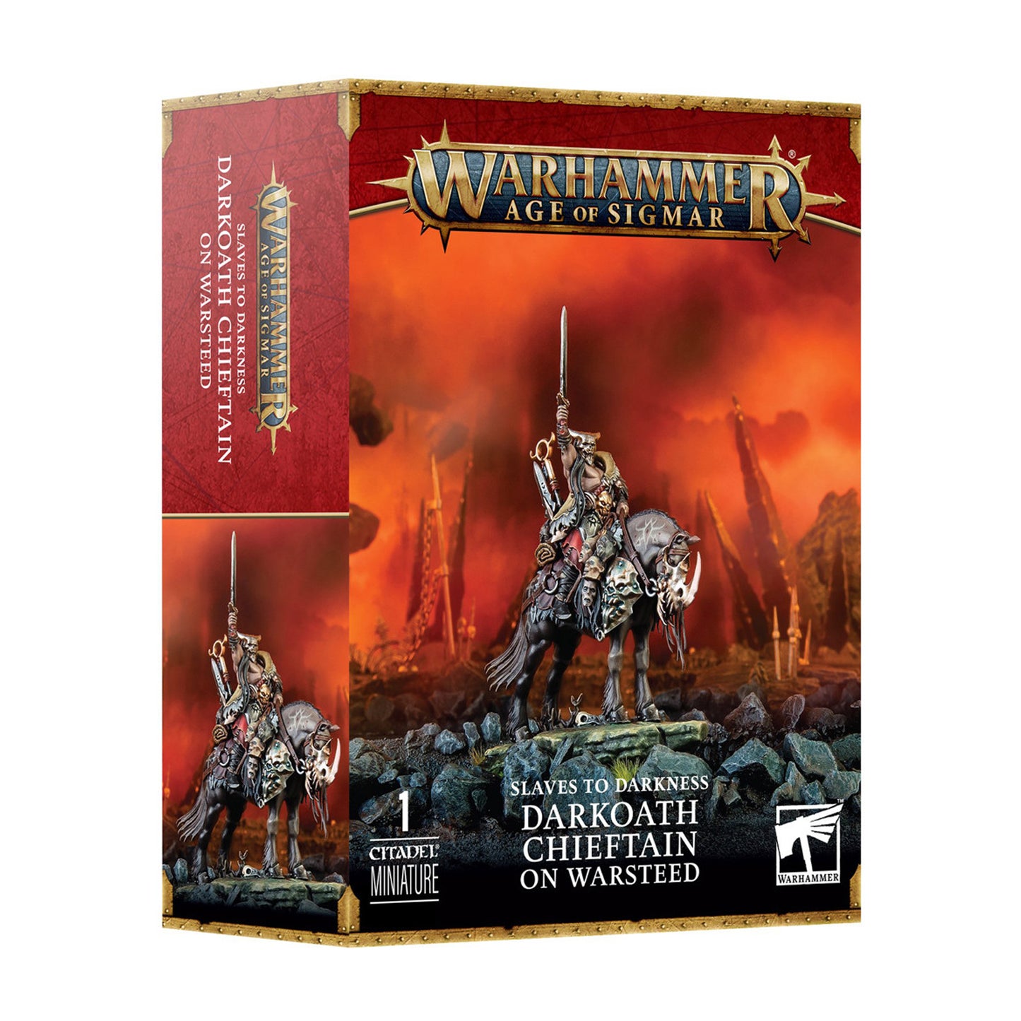 Darkoath Chieftain on Warsteed