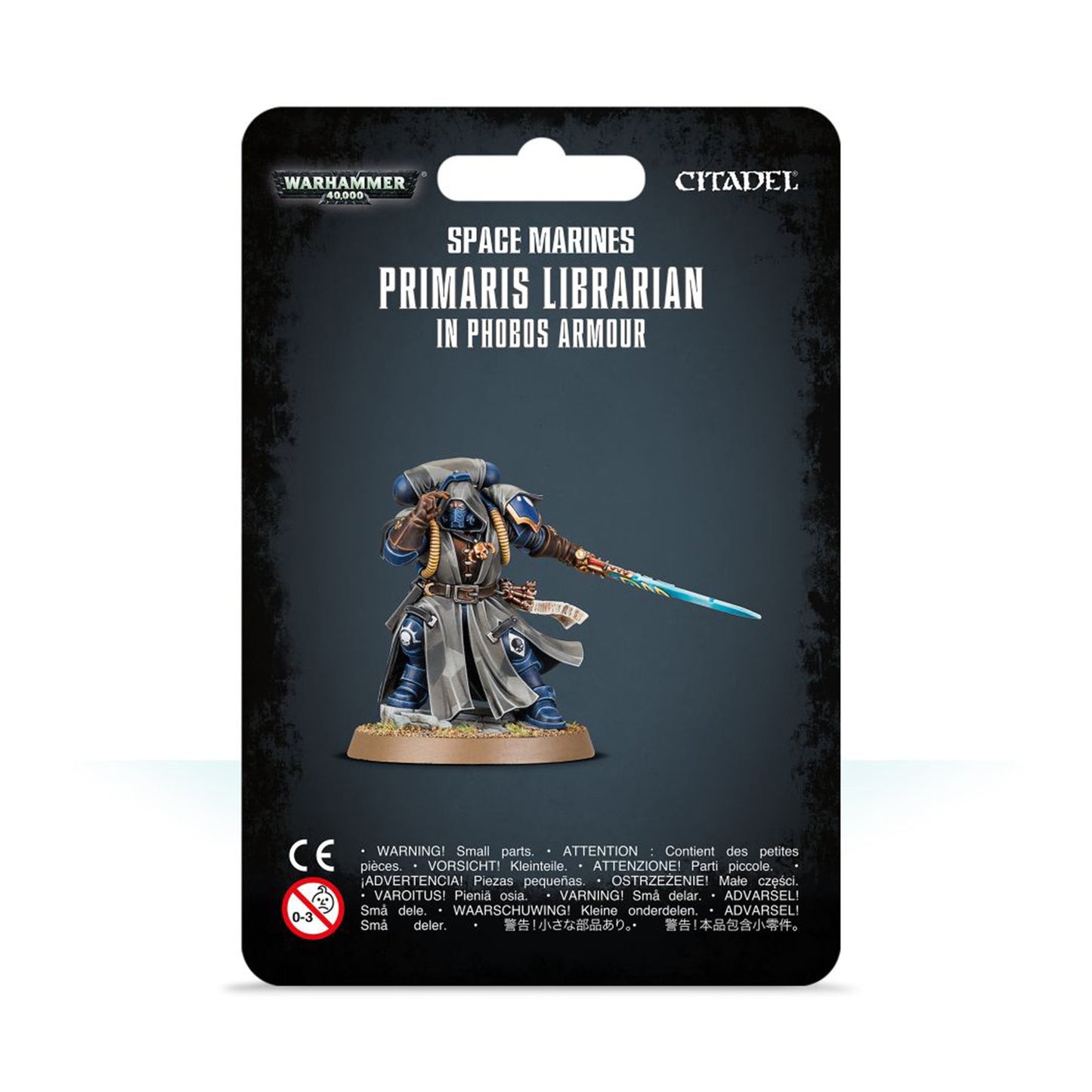 Primaris Librarian in Phobos Armour