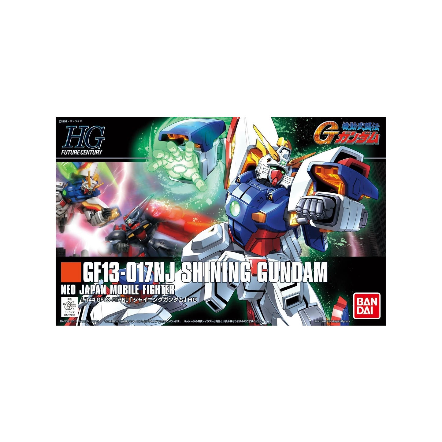 Shining Gundam SF13-017NJ (HG 1/144)