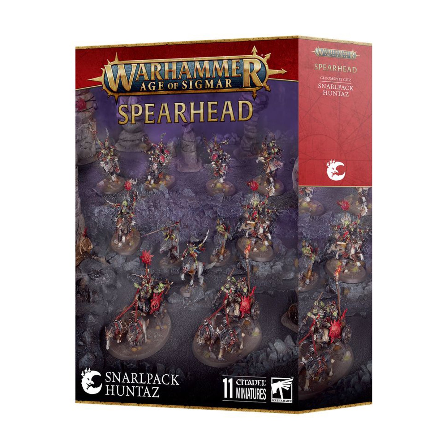 Spearhead: Gloomspite Gitz – Snarlpack Huntaz