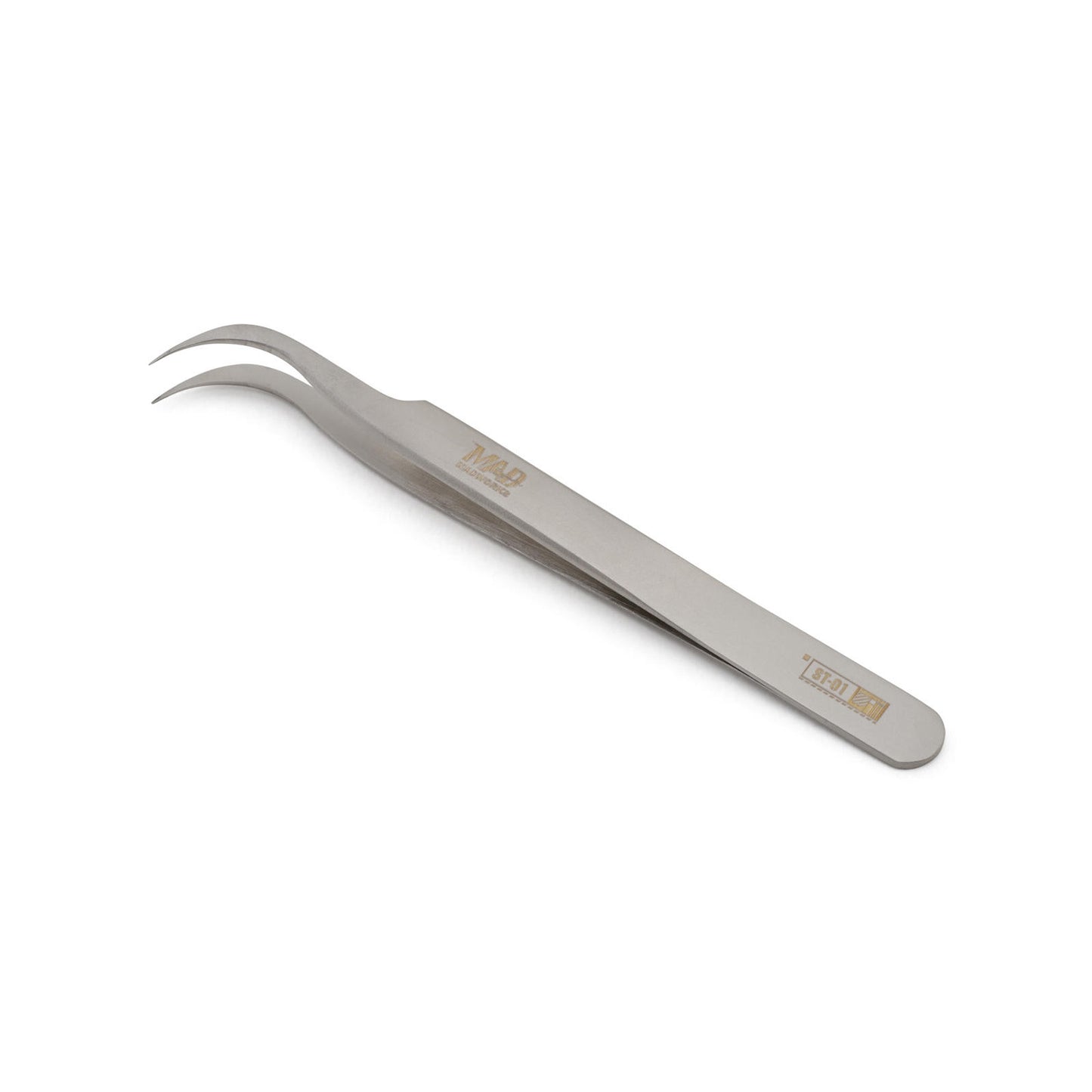 Tweezers Stainless Steel ST01 - Angled