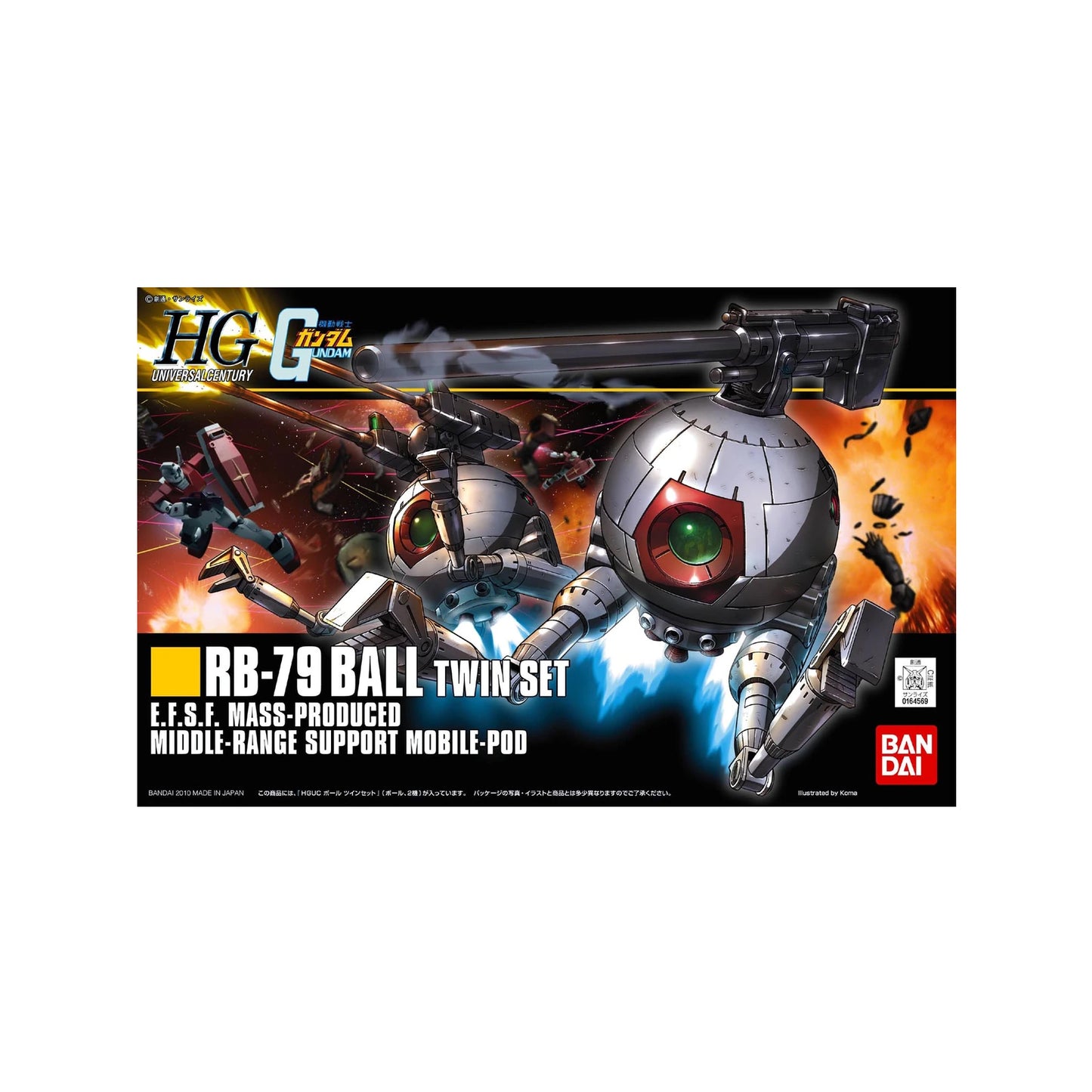 Ball RB-79 Twin Set (HG 1/144)