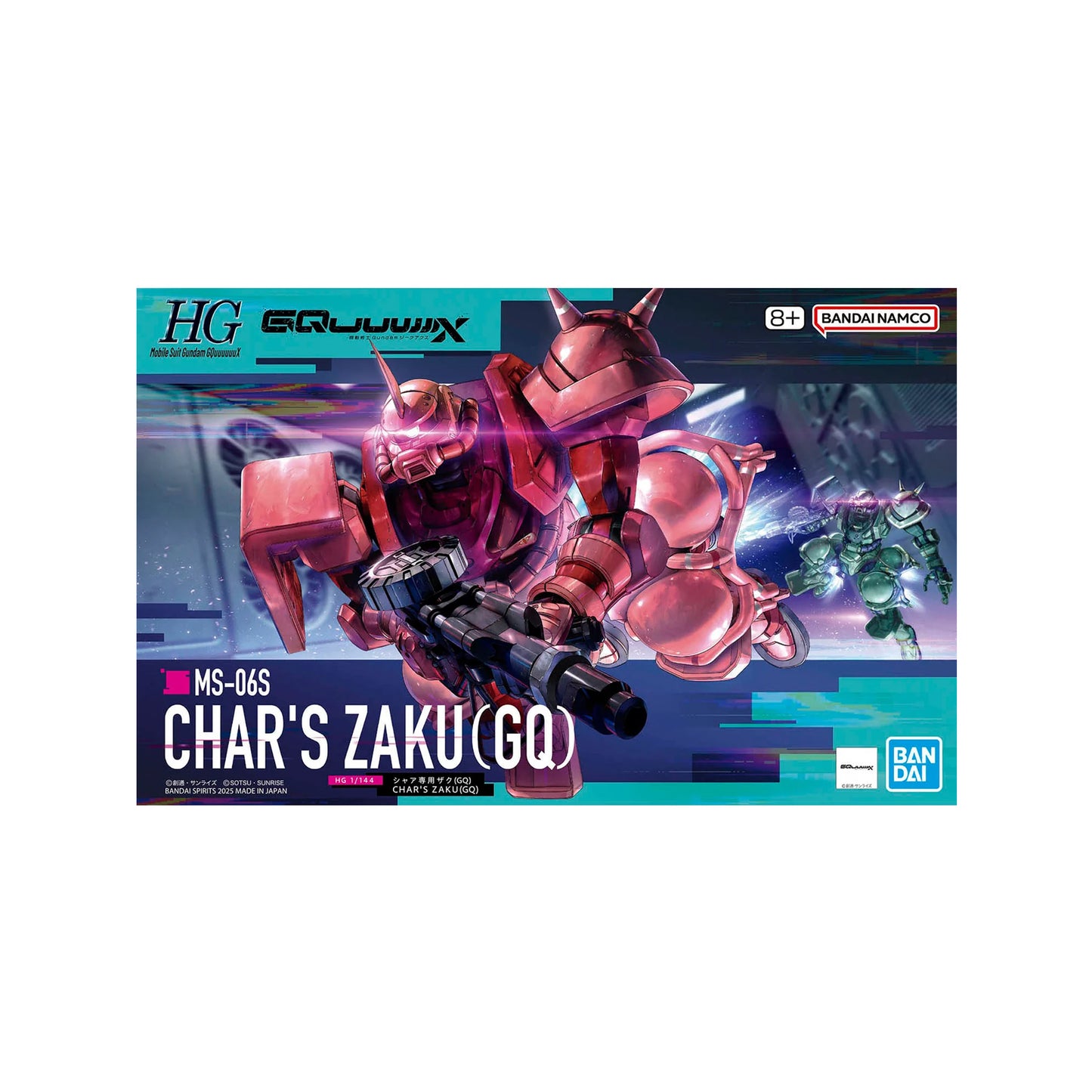 Char's Zaku MS-06S - GQ (HG 1/144)