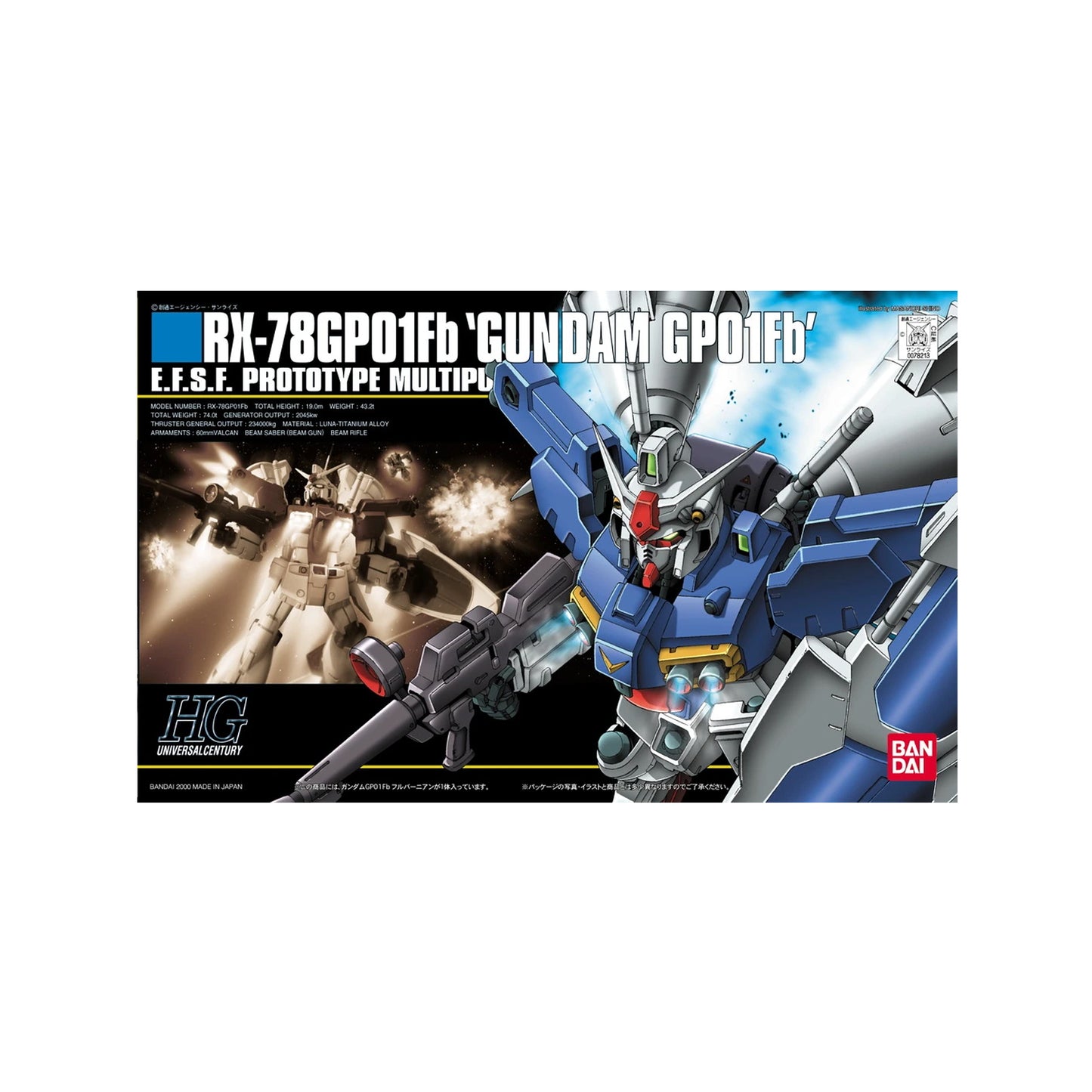 Gundam RX-78 GP01Fb (HG 1/144)