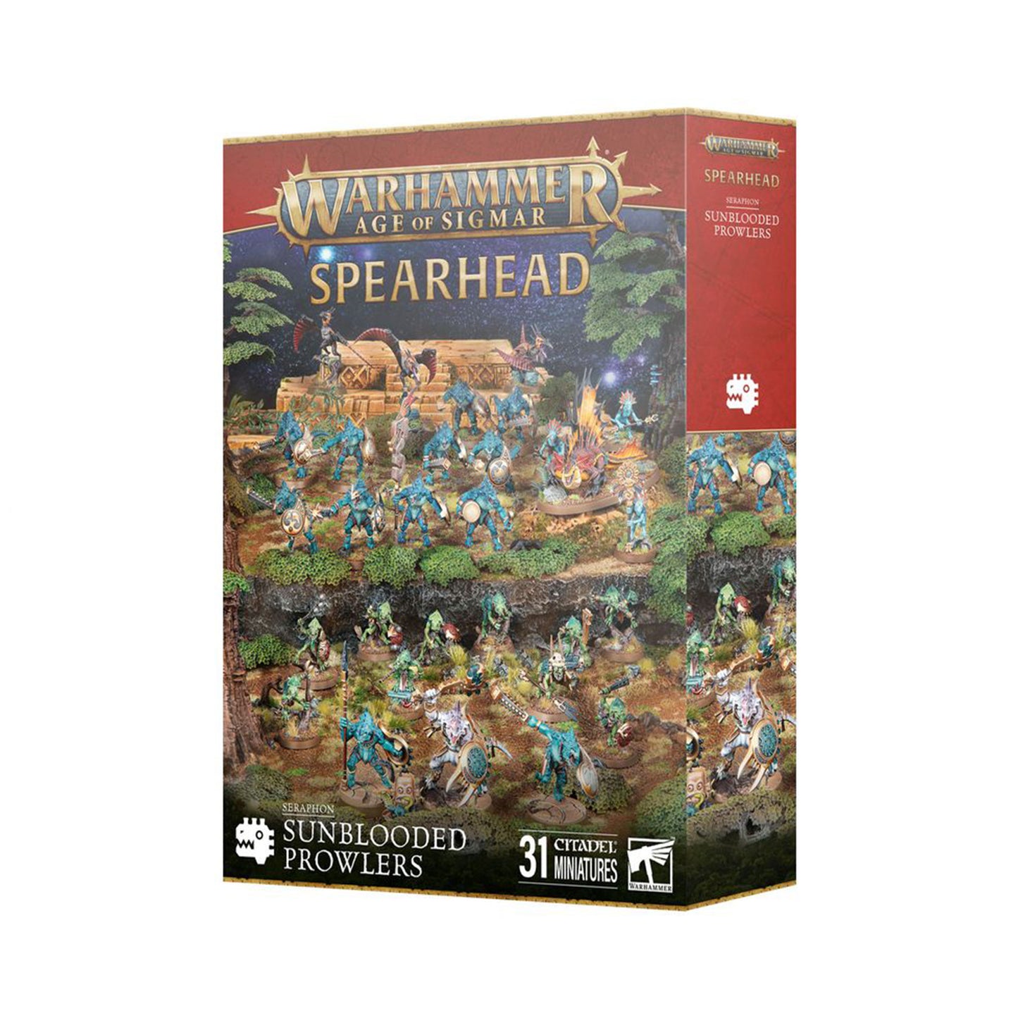 Spearhead: Seraphon - Sunblooded Prowlers