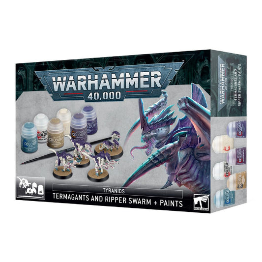 Tyranids Termagaunts & Ripper Swarm + Paint Set