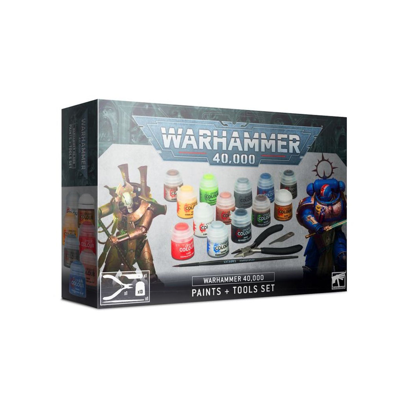 Warhammer 40,000: Paints + Tools Set