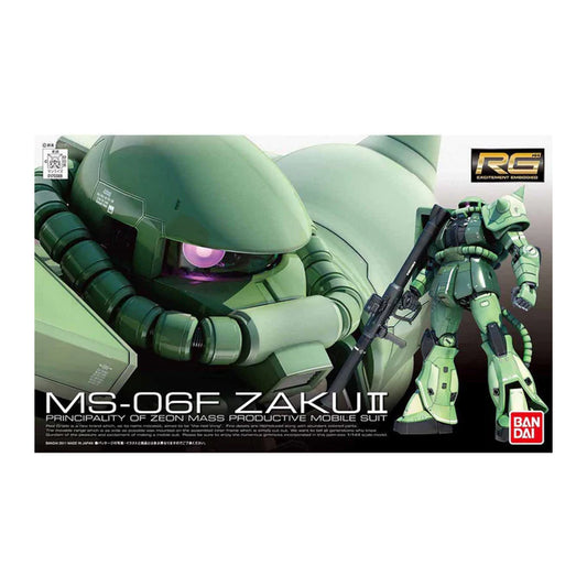 Zaku II MS-06F - Mobile Suit Gundam (RG 1/144)