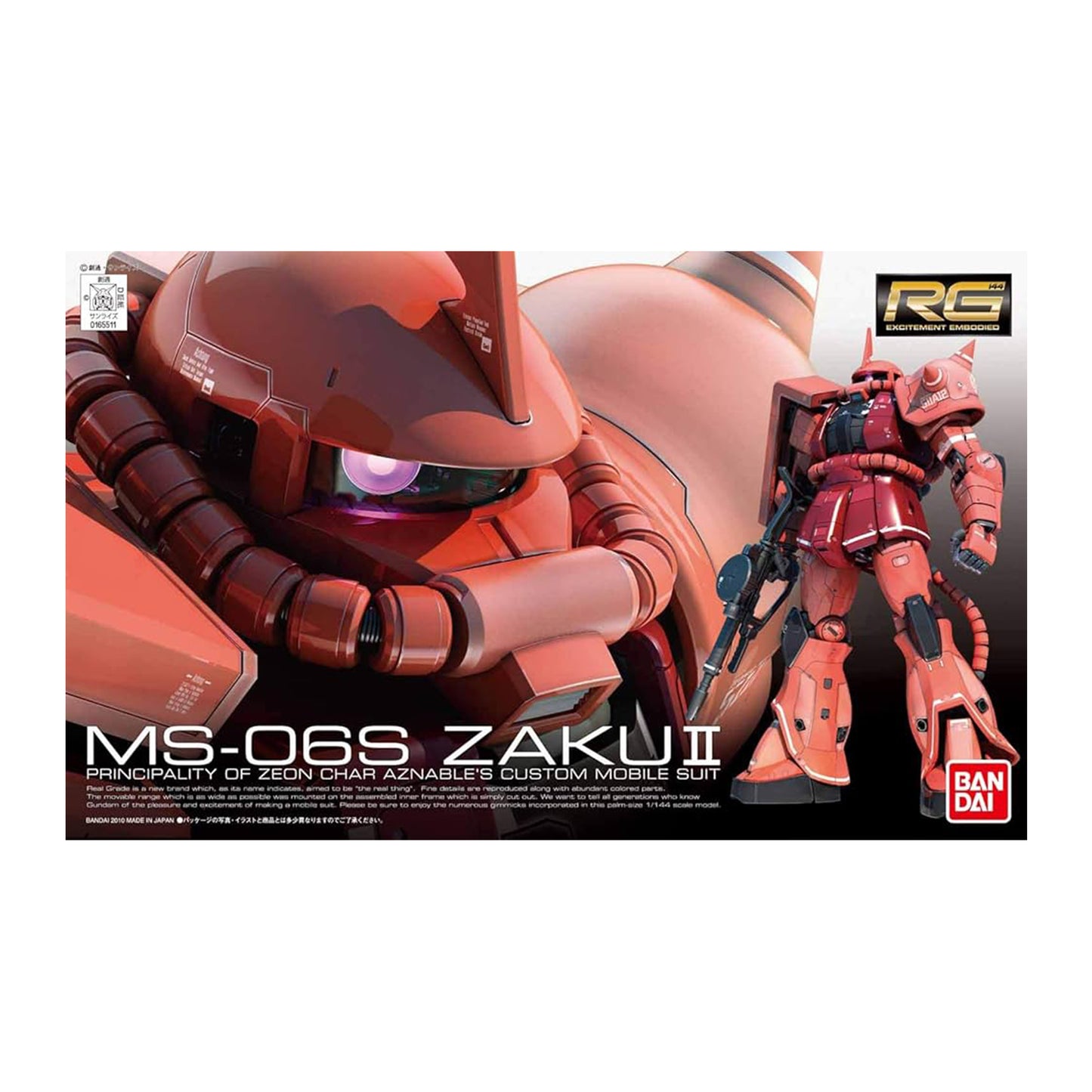 Zaku II MS-06S (RG 1/144)